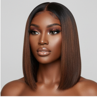 ᴄʜᴏᴄᴏʟᴀᴛᴇ ʙʀᴏᴡɴ ᴜʟᴛʀᴀ ꜱɪʟᴋʏ ꜱᴛʀᴀɪɢʜᴛ ʙᴏʙ ꜱʜᴏʀᴛ ʜᴜᴍᴀɴ ʜᴀɪʀ