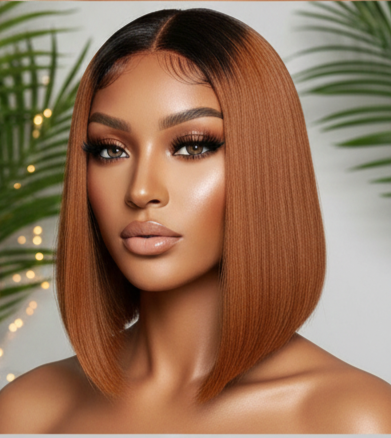 ᴏᴍʙʀᴇ ʙʀᴏᴡɴ ʙᴏʙ ᴡɪɢ ꜱʜᴏʀᴛ ꜱᴛʀᴀɪɢʜᴛ ʜᴜᴍᴀɴ ʜᴀɪʀ