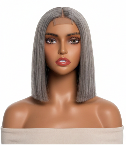 ᴡʜɪᴛᴇ ᴘʟᴀᴛɪɴᴜᴍ ʙᴏʙ ꜱʜᴏʀᴛ ꜱᴛʀᴀɪɢʜᴛ ʜᴜᴍᴀɴ ʜᴀɪʀ