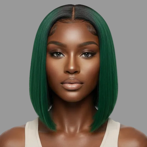 ᴇᴍᴇʀᴀʟᴅ ɢʀᴇᴇɴ ᴄʟᴀꜱꜱɪᴄ ꜱᴛʀᴀɪɢʜᴛ ʙᴏʙ ᴡɪɢ