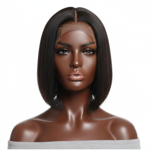 ᴄʟᴀꜱꜱɪᴄ ᴍɪᴅɴɪɢʜᴛ ʙʟᴀᴄᴋ ʙᴏʙ ᴡɪɢ ꜱʜᴏʀᴛ ꜱᴛʀᴀɪɢʜᴛ ʜᴜᴍᴀɴ ʜᴀɪʀ