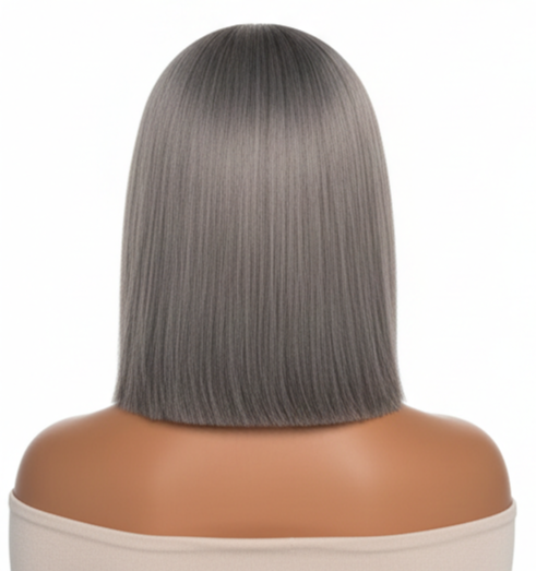 ᴡʜɪᴛᴇ ᴘʟᴀᴛɪɴᴜᴍ ʙᴏʙ ꜱʜᴏʀᴛ ꜱᴛʀᴀɪɢʜᴛ ʜᴜᴍᴀɴ ʜᴀɪʀ