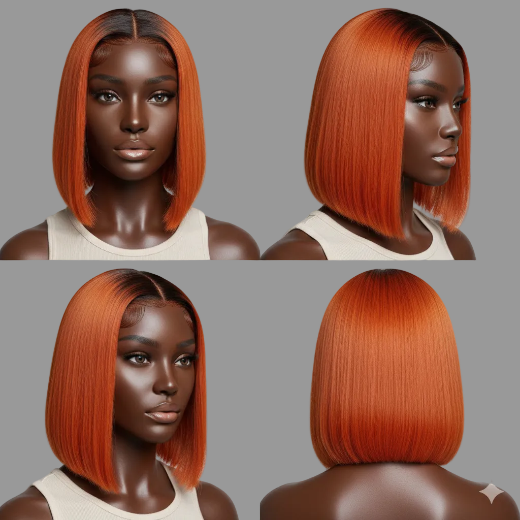 ᴄᴏᴘᴘᴇʀ ᴏʀᴀɴɢᴇ ꜱʜᴏʀᴛ ꜱᴛʀᴀɪɢʜᴛ ʙᴏʙ ᴡɪɢ – 2 ʙʏ 6 ᴄʟᴏꜱᴜʀᴇ ʙᴏʙ ᴡɪɢ