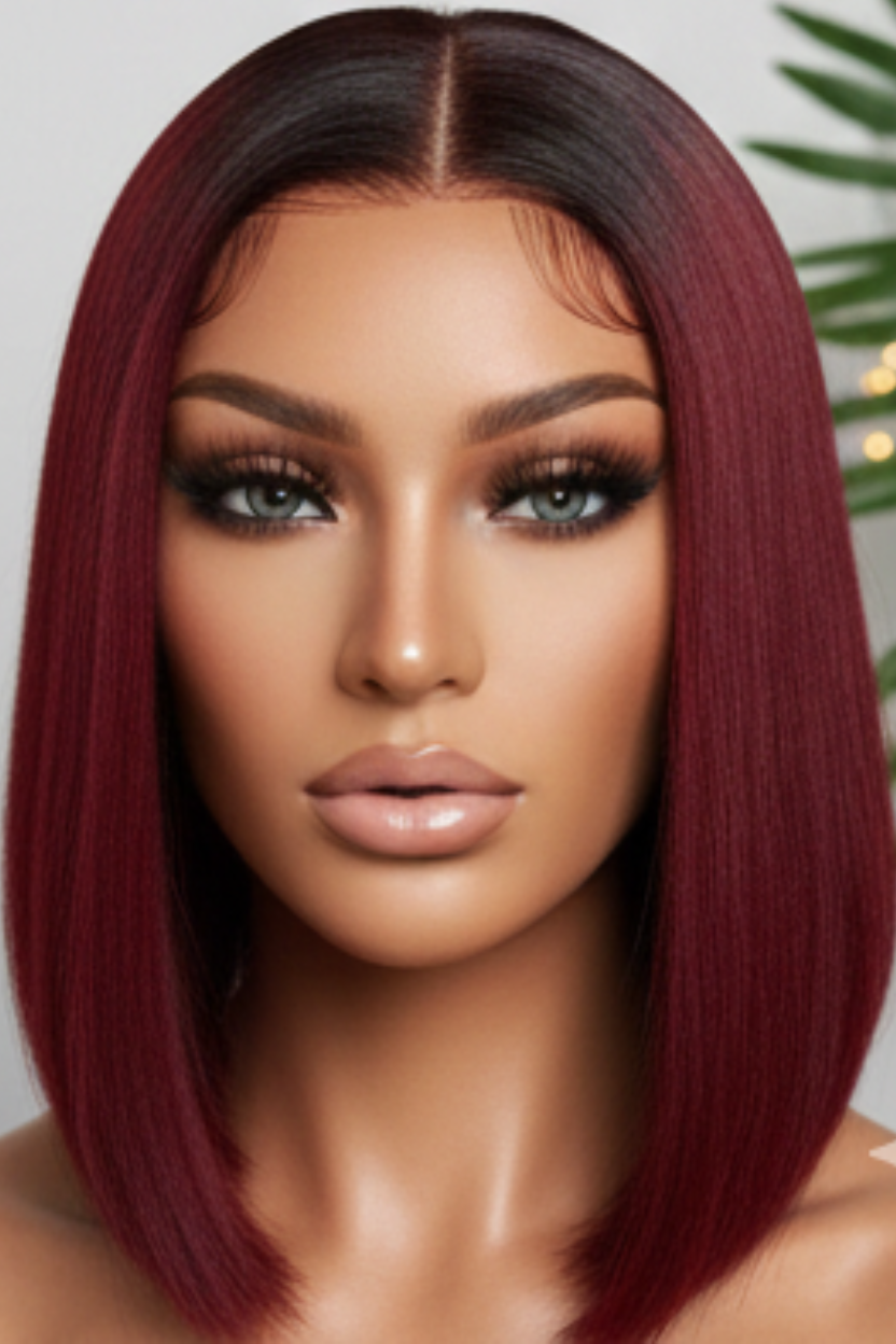 ᴡɪɴᴇ ʀᴇᴅ ꜱʜᴏʀᴛ ꜱᴛʀᴀɪɢʜᴛ ʙᴏʙ ᴡɪɢ  | ᴏᴍᴏɢᴇ ᴍᴀɴᴇꜱ