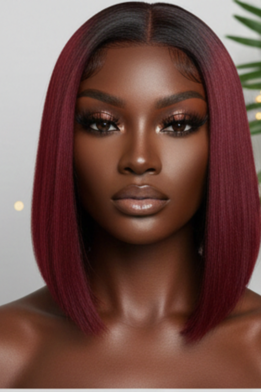 ᴡɪɴᴇ ʀᴇᴅ ꜱʜᴏʀᴛ ꜱᴛʀᴀɪɢʜᴛ ʙᴏʙ ᴡɪɢ  | ᴏᴍᴏɢᴇ ᴍᴀɴᴇꜱ