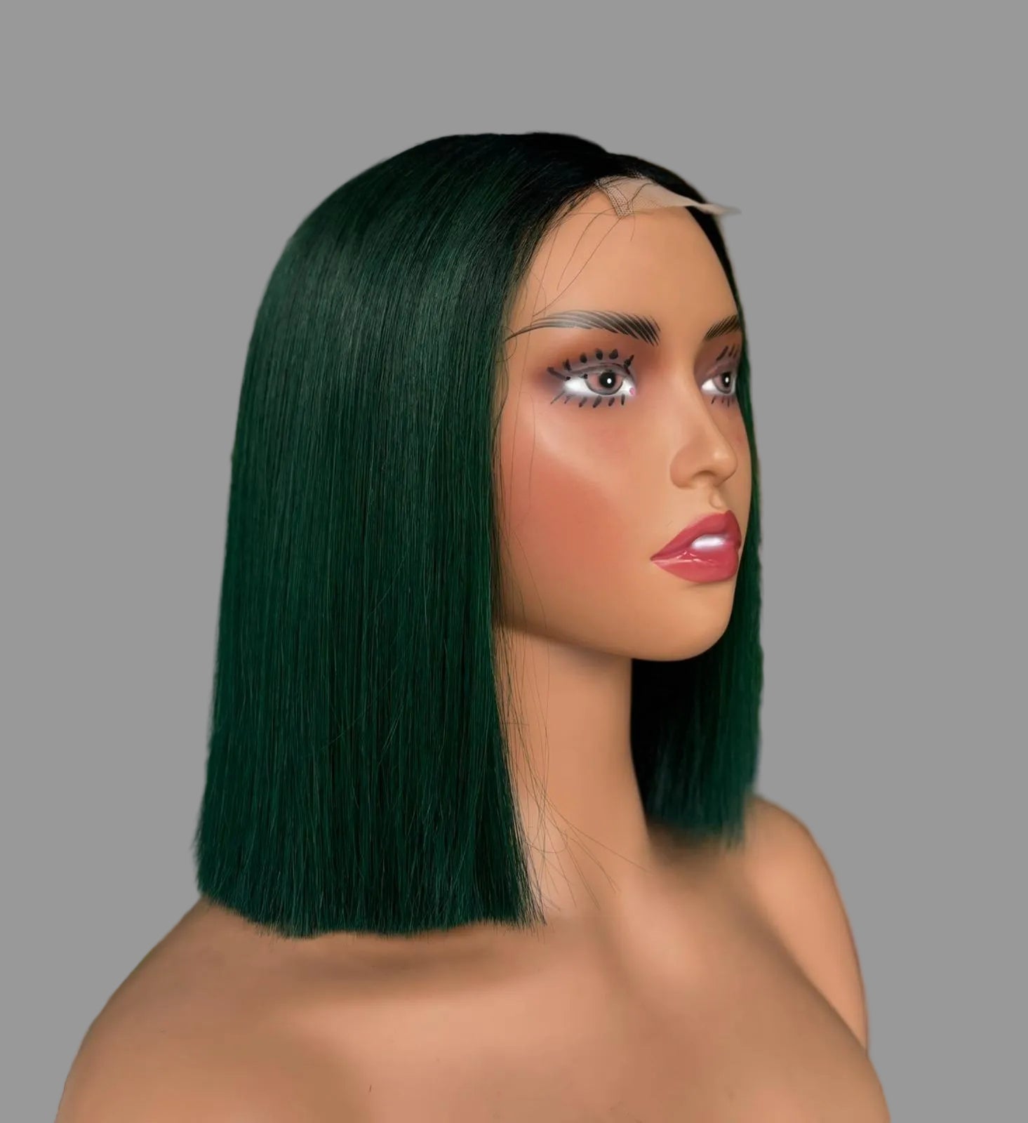 ᴇᴍᴇʀᴀʟᴅ ɢʀᴇᴇɴ ᴄʟᴀꜱꜱɪᴄ ꜱᴛʀᴀɪɢʜᴛ ʙᴏʙ ᴡɪɢ