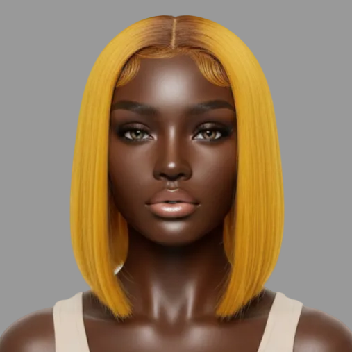 ᴠɪʙʀᴀɴᴛ ʏᴇʟʟᴏᴡ ꜱʜᴏʀᴛ ꜱᴛʀᴀɪɢʜᴛ ʙᴏʙ ᴡɪɢ ᴠɪᴇᴛɴᴀᴍᴇꜱᴇ ʜᴀɪʀ