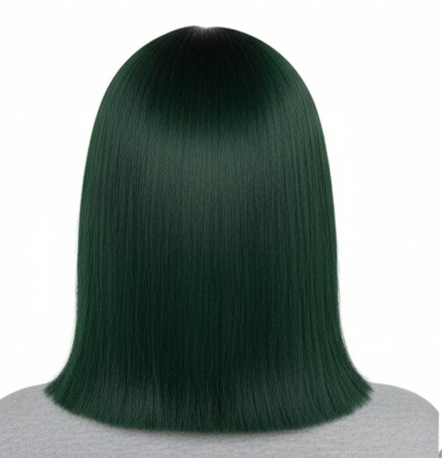 ᴇᴍᴇʀᴀʟᴅ ɢʀᴇᴇɴ ᴄʟᴀꜱꜱɪᴄ ꜱᴛʀᴀɪɢʜᴛ ʙᴏʙ ᴡɪɢ