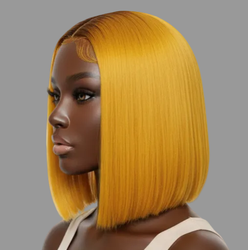 ᴠɪʙʀᴀɴᴛ ʏᴇʟʟᴏᴡ ꜱʜᴏʀᴛ ꜱᴛʀᴀɪɢʜᴛ ʙᴏʙ ᴡɪɢ ᴠɪᴇᴛɴᴀᴍᴇꜱᴇ ʜᴀɪʀ