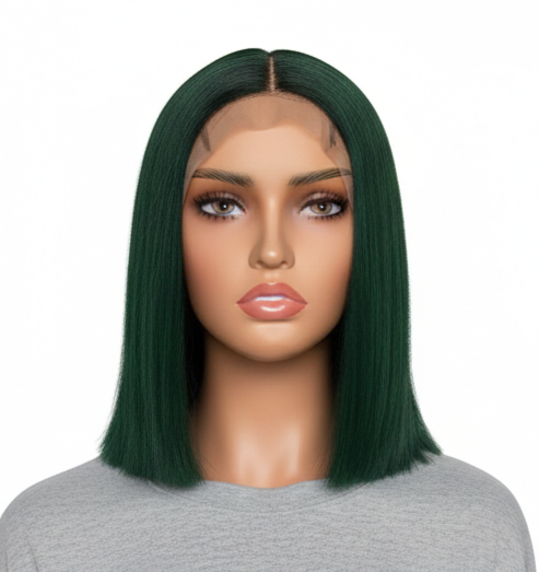 ᴇᴍᴇʀᴀʟᴅ ɢʀᴇᴇɴ ᴄʟᴀꜱꜱɪᴄ ꜱᴛʀᴀɪɢʜᴛ ʙᴏʙ ᴡɪɢ